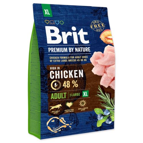 BRIT Premium by Nature Adult XL 3 кг