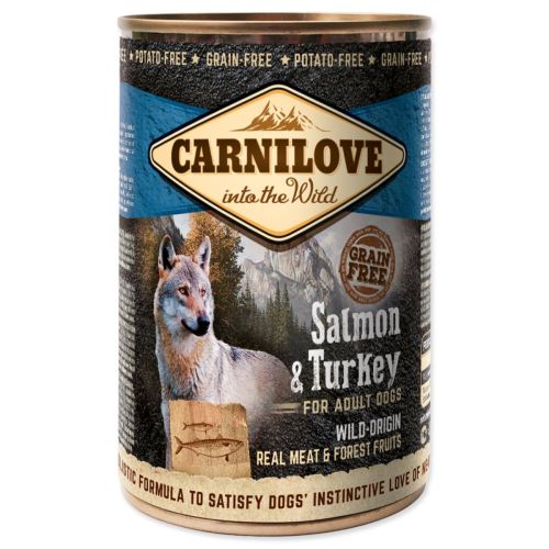 Консервирана храна CARNILOVE Dog Wild Meat Salmon & Turkey 400 g