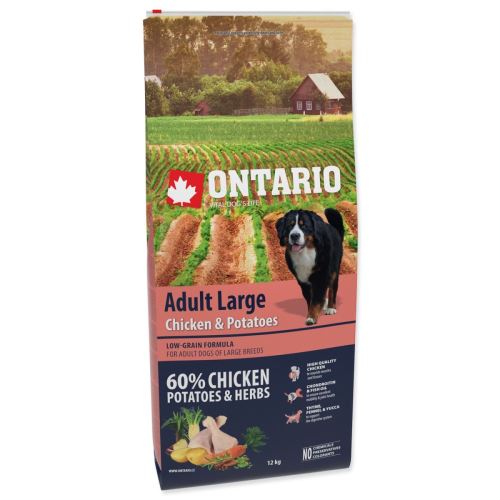 Dog Adult Large Пиле с картофи и билки 12 кг
