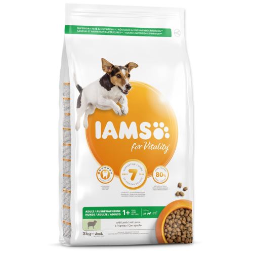 IAMS Dog Adult Small & Medium Lamb 3 кг