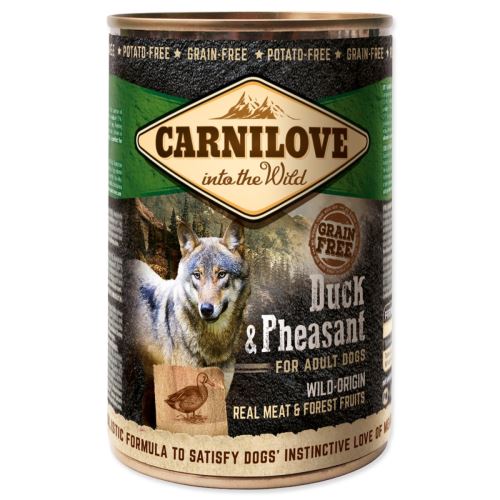 Консервирана храна CARNILOVE Dog Wild Meat Duck & Pheasant 400 g