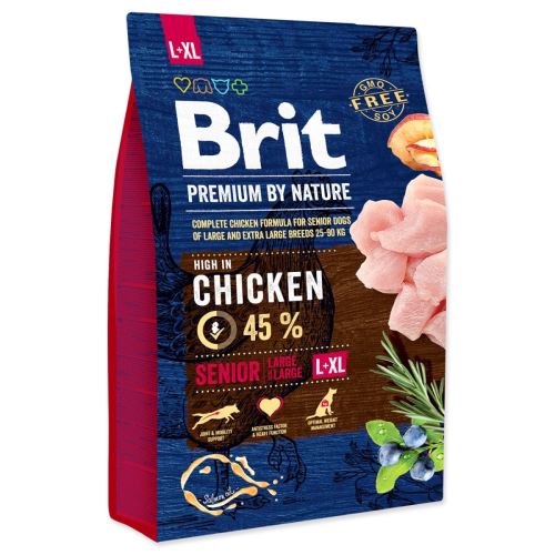 BRIT Premium by Nature Senior L+XL 3 кг