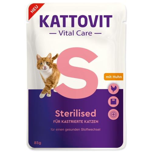 Капсула KATTOVIT Vital Care Стерилизирана 85 g