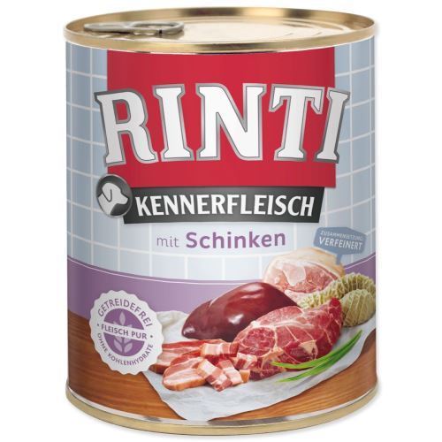 Консервирана шунка RINTI Kennerfleisch 800 г