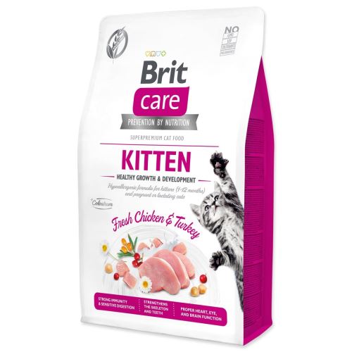 BRIT Care Cat Без зърнени храни за коте Здравословен растеж и развитие 2 кг
