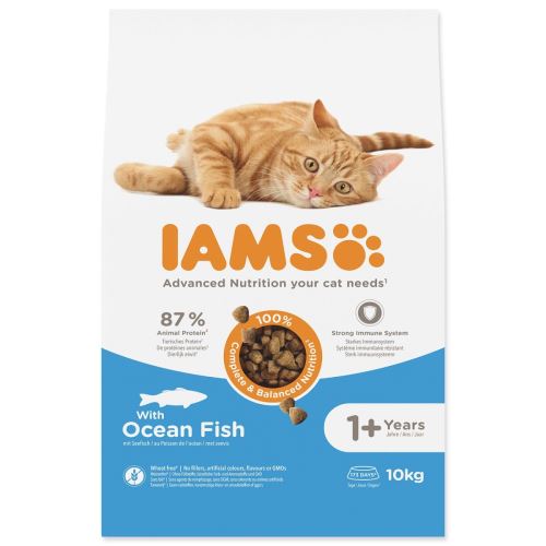 IAMS Cat Adult Ocean Fish 10 кг