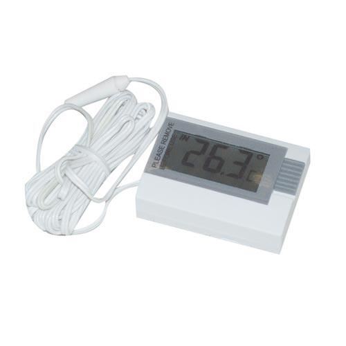 Дигитален термометър със сонда 5x4cm бял