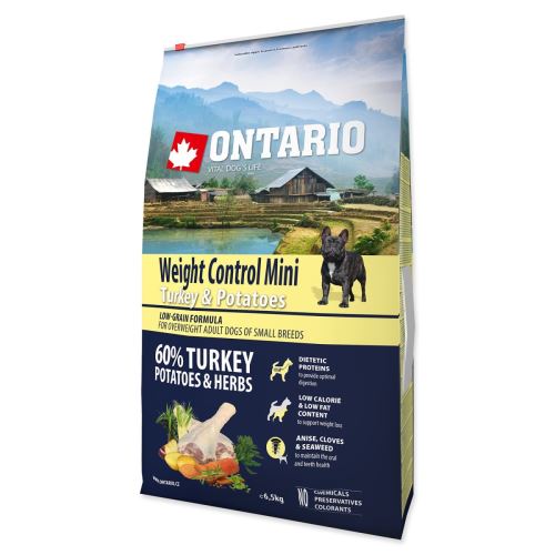 Dog Mini Weight Control Турция и картофи 6,5 кг