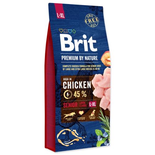 BRIT Premium by Nature Senior L+XL 15 кг