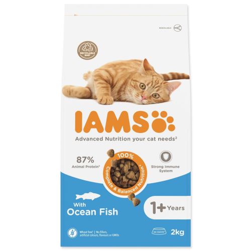IAMS Cat Adult Ocean Fish 2 кг