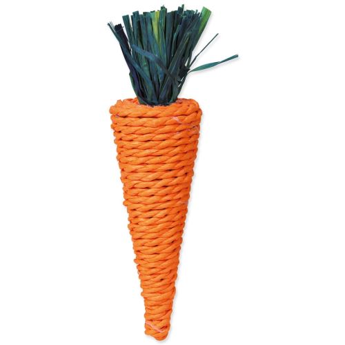 Играчка от сламка с моркови 20 см 1 бр.