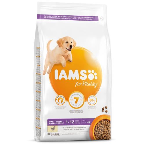 Храна IAMS Dog Puppy Large Chicken 3kg