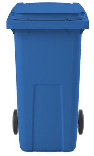 Пластмасов контейнер 240л син