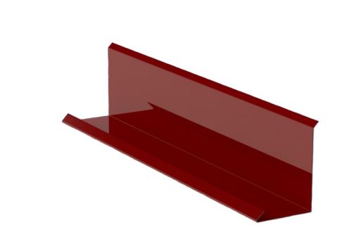 Стенна облицовка RŠ 250, CLR, оцветена от двете страни, тъмночервена (RAL 3009)