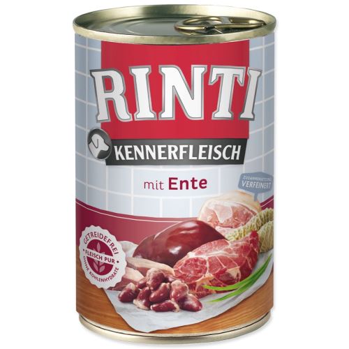 Консервирани патешки сърца RINTI Kennerfleisch 400 г
