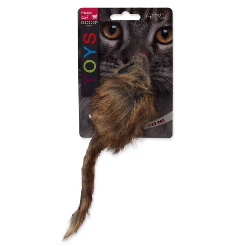 Играчка MAGIC CAT плюшена мишка Гигант с котешка мента 21 см 1 бр.