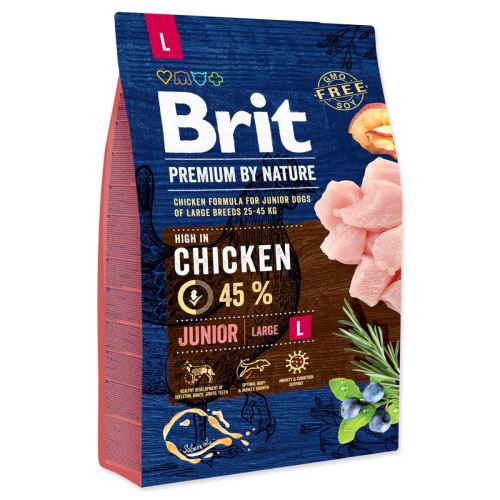 BRIT Premium by Nature Junior L 3 кг