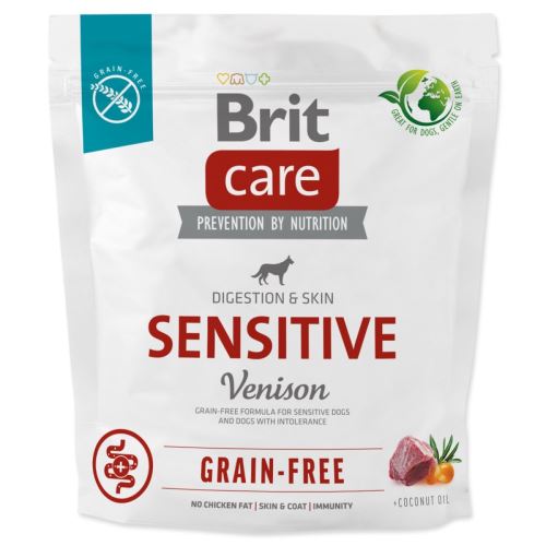 BRIT Care Dog без зърнени култури Sensitive 1 кг