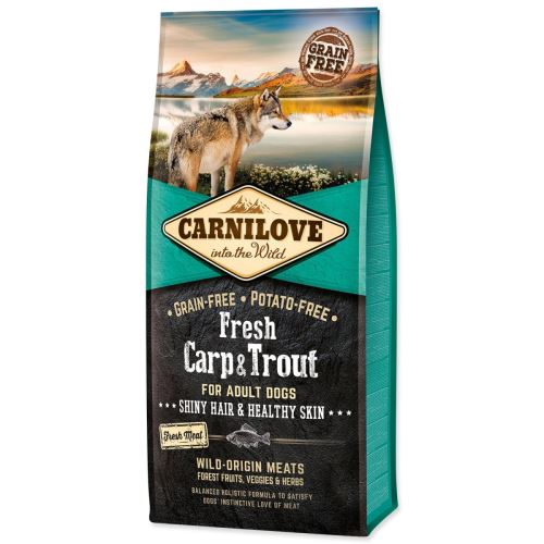 Храна Carnilove Dog Fresh Carp & Trout 12kg