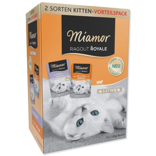 MIAMOR Ragout Royale Kitten в желирана опаковка 1200 г