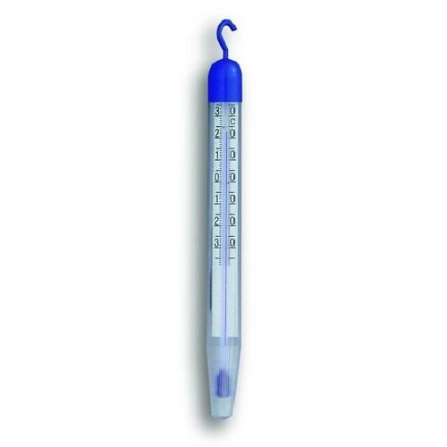 Термометър за хладилник 15 см синя пластмаса