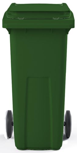 Пластмасов контейнер120л зелен