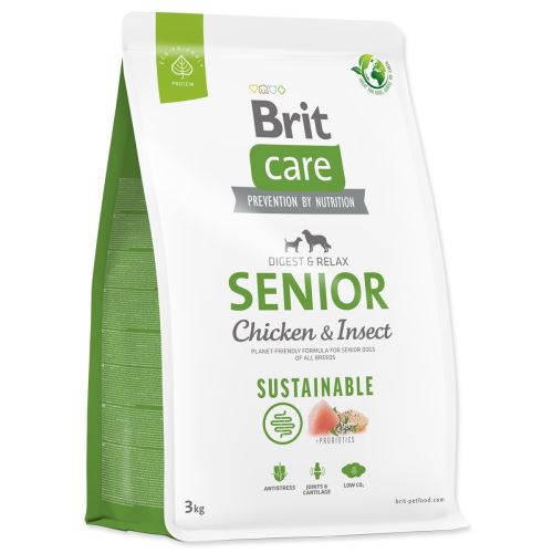 BRIT Care Dog Sustainable Senior 3 кг