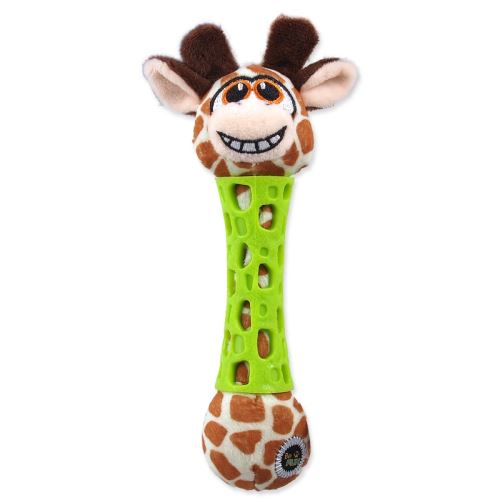 Играчка BeFUN TPR + плюшено кученце жираф 17 см 1 бр.