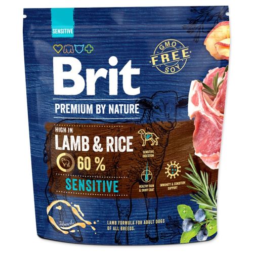 BRIT Premium by Nature Sensitive агнешко 1 кг