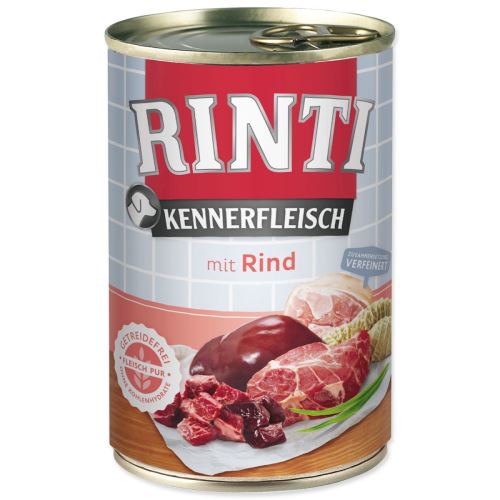Консервирано говеждо месо RINTI Kennerfleisch 400 г