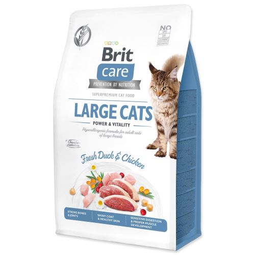 BRIT Care Cat Grain-Free Големи котки Power & Vitality 0,4 кг