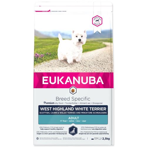 EUKANUBA West Highland White Terrier 2,5 кг