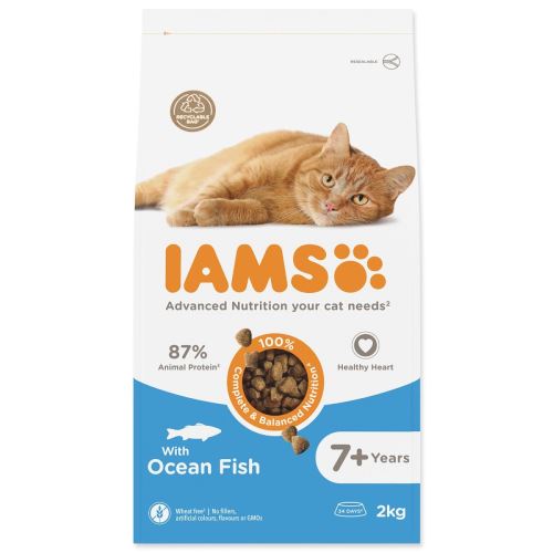 IAMS Cat Senior Ocean Fish 2 кг