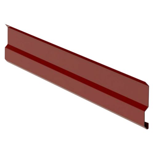 Покривна лента RŠ 100, боядисан цинк, стоманено червено RAL 3009