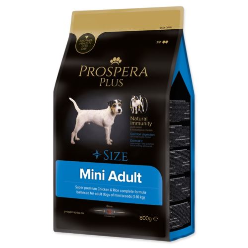 Prospera Plus Mini Adult Пилешко с ориз 0,8kg