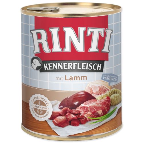 Консервирано агнешко месо RINTI Kennerfleisch 800 g