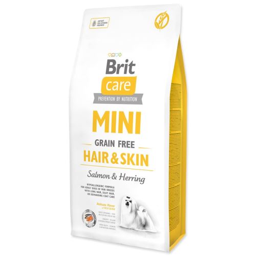 BRIT Care Dog Mini Grain Free Hair & Skin 7 кг