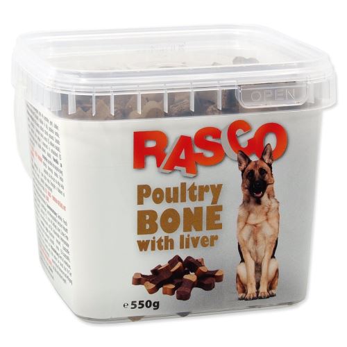 Dog Bone птичи деликатес с черен дроб 550 г