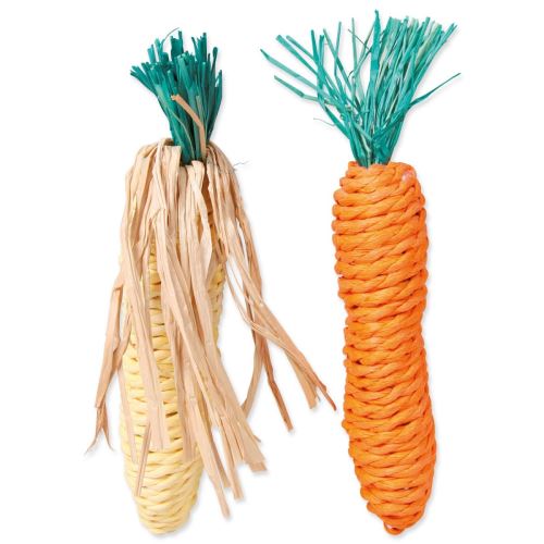 Играчка морков, царевица 15 см 1 бр.
