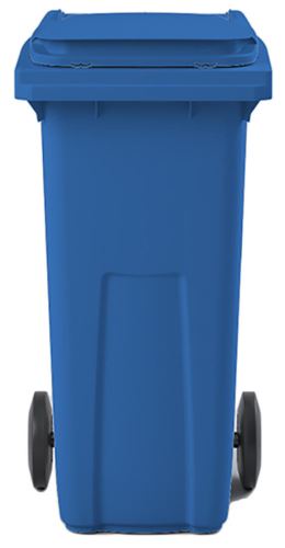 Пластмасов контейнер120л син