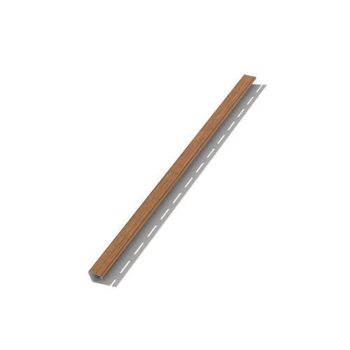 Пластмасов профил BRYZA "J", дължина 3M, Oak Winchester