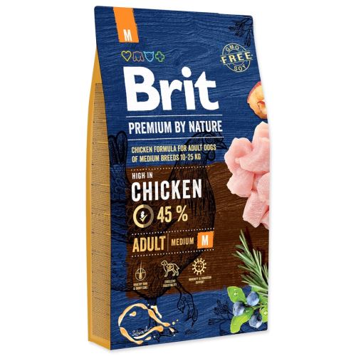 BRIT Premium by Nature Adult M 8 кг