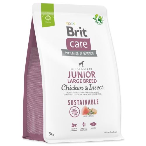 BRIT Care Dog Sustainable Junior Large Breed 3 кг