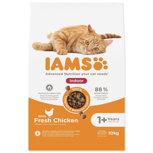 IAMS Cat Adult Indoor Chicken 10 кг