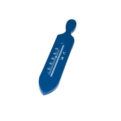 Термометър за баня, синя пластмаса, 19 см