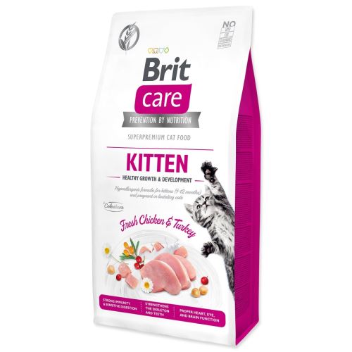 BRIT Care Cat Без зърнени храни за котенца Здравословен растеж и развитие 7 кг