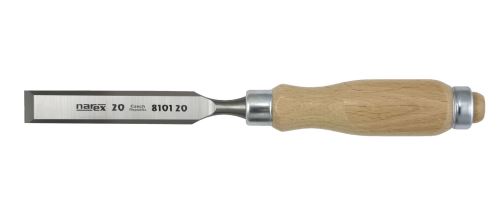 Плоско длето 8101-10 с дървена дръжка