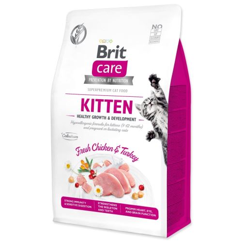 BRIT Care Cat Без зърнени храни за коте Здравословен растеж и развитие 0,4 кг