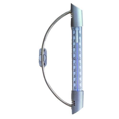 Термометър за прозорец 23 см метал, пластмаса