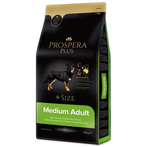 Prospera Plus Medium Adult Пилешко с ориз 15kg